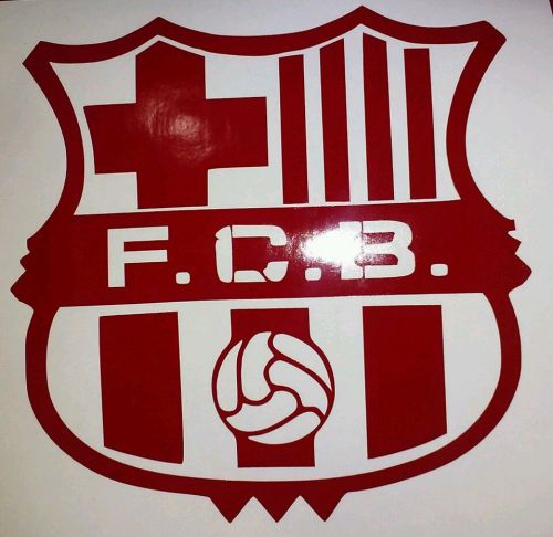 FC Barcelona Vinyl Decal Car Sticker Window bumper Laptop Tablet  12&#039; H or less