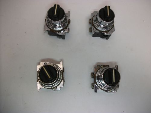 Cutler-Hammer Turn Switch Actuators (Lot of 4)