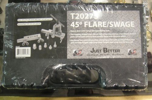 Just Better Industries 1/8&#034; - 3/4&#034; Flare Swage HVAC 45 Degree Tool Kit T20275