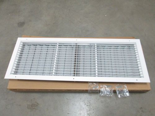 New Titus 350FL Return Grill, 36&#034; x 12&#034;, 3/4&#034;Blade Spacing, 35° Fixed Deflection
