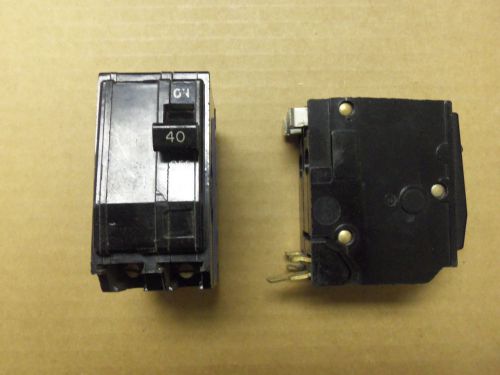 Square d qo qo240 2 pole 40 amp circuit breaker long stab flawed for sale