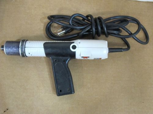 Ingersoll rand es100p adjustable torque electric screwdriver 115v ac pistol grip for sale