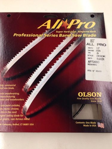Olson Saw APG72680 AllPro PGT Band 3-TPI Hook Saw Blade