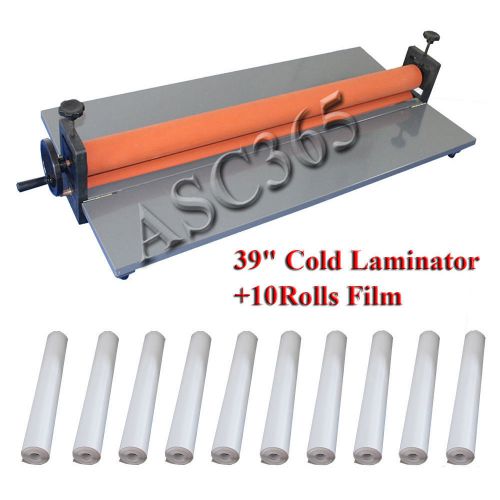 39in cold laminator laminating+10 kind36&#034;(1yard) 10roll cold laminating film for sale