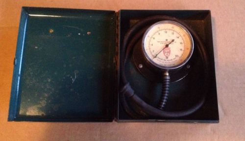 BASTIAN BLESSING CO. LP GAS TEST GAUGE, INCHES OF WATER, OUNCES PER SQUARE INCH