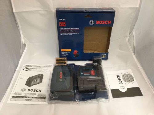 Bosch 5-Point Self-Leveling Alignment Laser - Model GPL 5 S