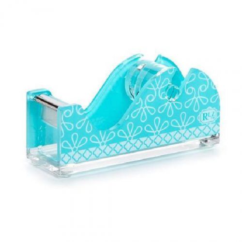 Roomlookz Acrylic Tape Dispenser - Aqua Packing Office Shipping Packaging Moving