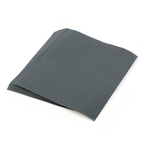 uxcell Wet Dry Silicon Carbide Abrasive Sandpaper Sheets 600 Grit 25 Pcs