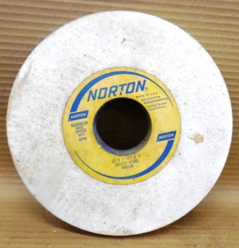 NORTON GRINDNG WHEEL 23A46 18VBE 14 X 8 X 2 RPM 1800
