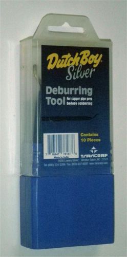 Box of 10x Dutch Boy Silver Deburring Tool
