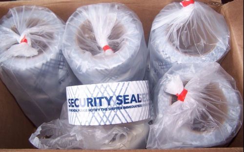 30 Rolls &#034;If Seal Has Been Broken..&#034; Security Box Sealing Tape 2 in x 110 YDS