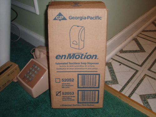 New georgia-pacific enmotion automated touchless soap dispenser #52053!!!l@@k!!! for sale