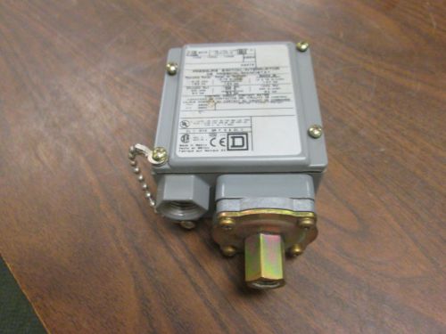 Square D Pressure Switch 9012 GAW-4 1.5-75 PSIG Used