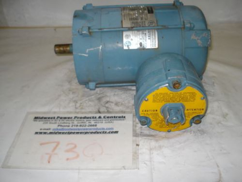 Electra motor NM25ETC11, .25hp, 1170rpm, 143TC frame, 230/460, XP, 3ph, NM143TC
