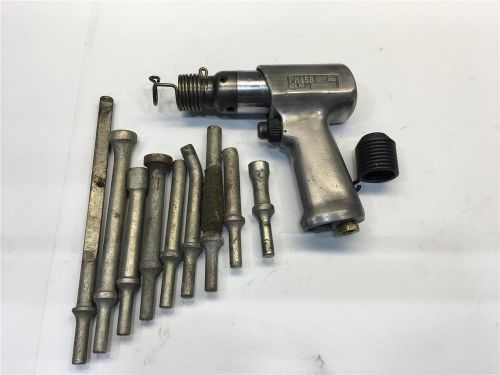 Industrial SNAP ON Model PH45B Pneumatic Riveting Hammer &amp; Rivet Set Punches Set
