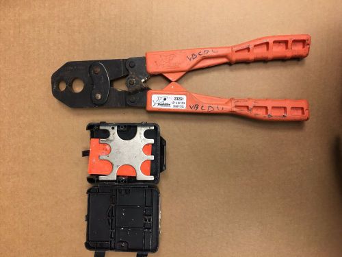 Sharkbite 23251 1/2&#034; and 3/4&#034; pex crimp tool - astm f-1807 - used for sale