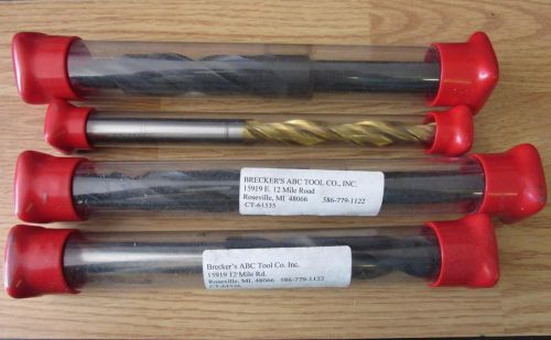 Lot of 4 Brecker&#039;s ABC Tool Co Carbide Inserts CT-61535, CT-61984 8 1/2&#034;
