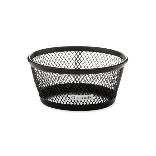 Rolodex mesh collection jumbo paper clip holder black (62562) paper clip dish for sale
