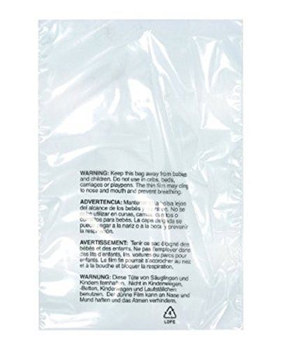 (9x12)(11x14)(12x18) suffocation warning poly bag, 1.5ml self-sealed 100ct, easy for sale