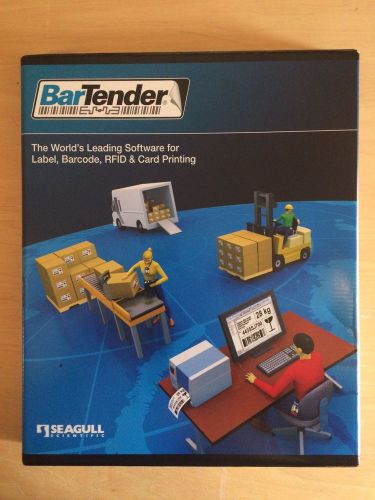 Seagull Scientific BarTender 10.10 BT-EA3 Label, &amp; Barcode Printing Software