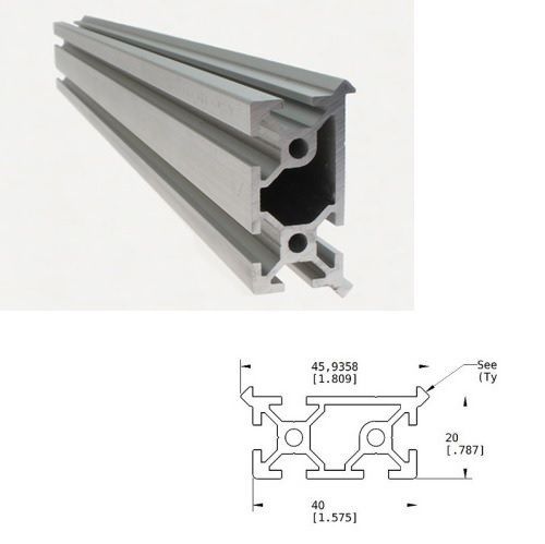 Open source makeslide aluminum extrusion with v-rail linear bearing system for sale