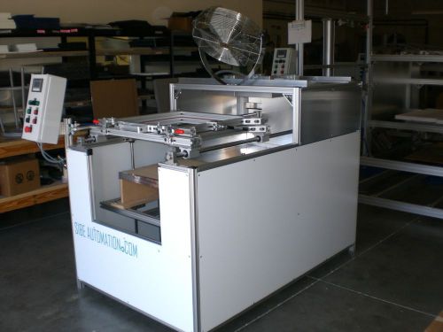 Sibe automation vacuum forming machine 24&#034;x24&#034; thermoforming infrared heaters for sale