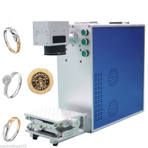 High Speed 10W Portable Fiber Laser Marking Machine for Metal and Non-metal