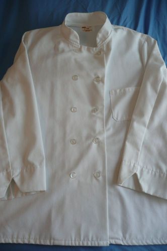 Chef Jacket White Large – 46 Best Mfg. Inc. Salesman Sample NWOT