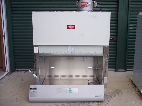 Nuaire nu-430-400 biological safety cabinet class ii, type b2 for sale