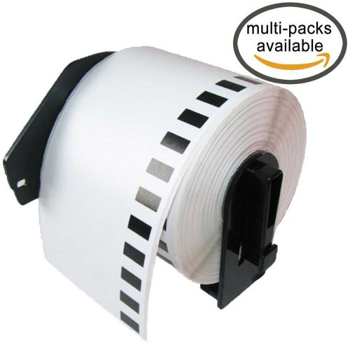 Litetite dk-2205 (8 rolls) continuous length paper tape labels compatible wit... for sale