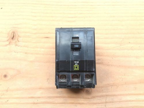 Square d qob3100, 100 amp, bolt on breaker for sale