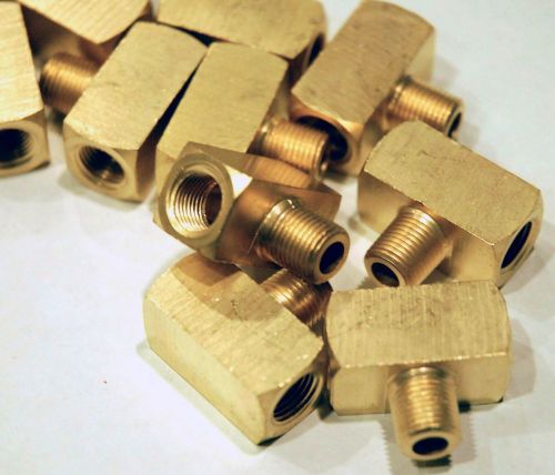 1/8&#034; npt brass branch tee  lot of 50 pcs for sale
