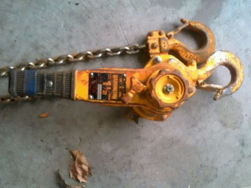 Chain hoist come along for sale