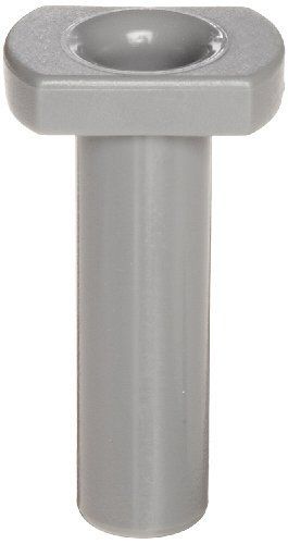 John Guest Acetal Copolymer Tube Fitting, Plug, 1/4&#034; Stem OD (Pack of 10)