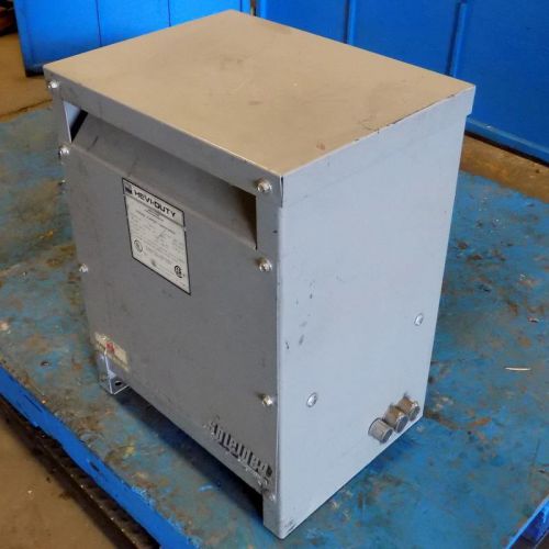 Egs hevi-duty 60hz 3ph 480 to 208y/120v 15kva general purpose transformer t2h15s for sale