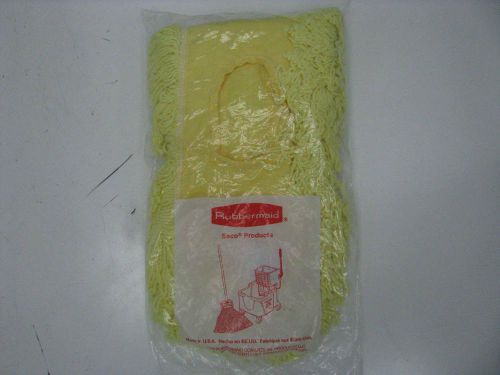 Rubbermaid industrial yellow dust mop head - 18inch for sale