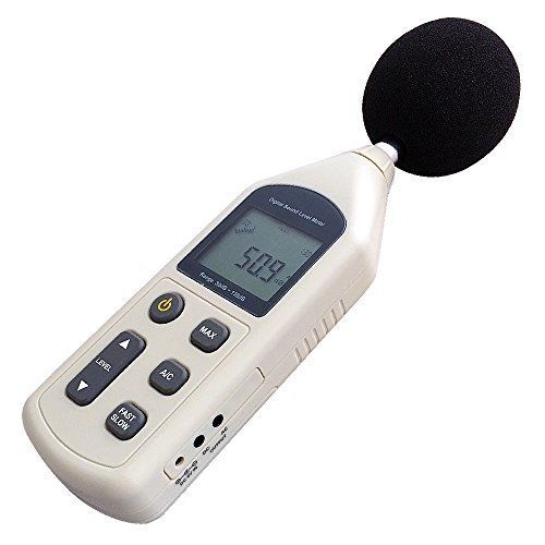 Foneso Digital Sound Level Meter 30 ~ 130 dB Decibel Noise Measurement Tester
