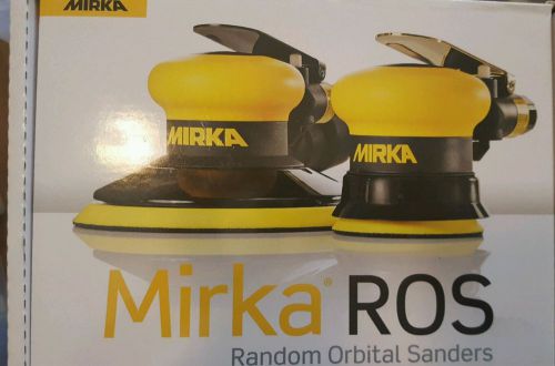 Mirka MR-5 - 5&#034; Non-vacuum Sander with 3/16&#034; (5mm) Orbit set with 125mm &amp; 77mm