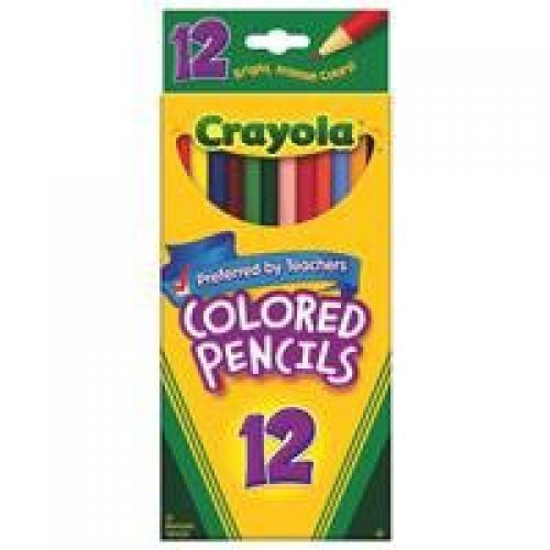 Crayola Colored Pencils, 12 Count, 2 Pack (68-4012)