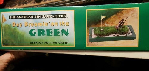 vtg.2002 Day Dreaming On The Green Desktop Putting Golf Zen Garden complete
