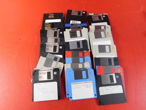 50 USED FLOPPY DISK ASSORTED BRANDS UNCHECKED     (#3364)