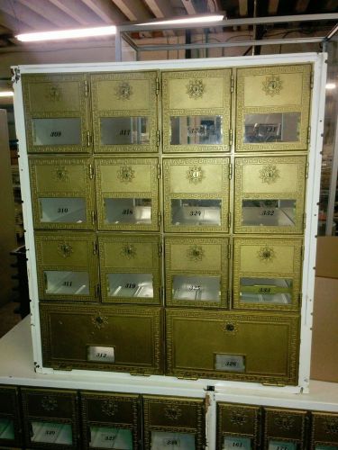 Fancy post officemailbox banks