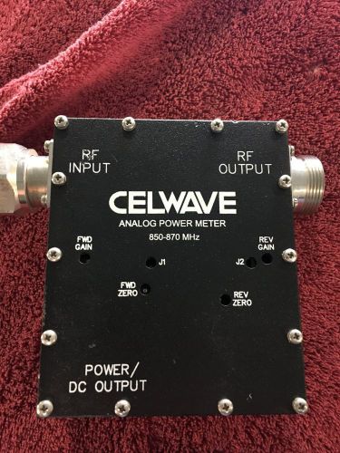 Celwave Analog Power Meter 85-870MHz 0183810X05