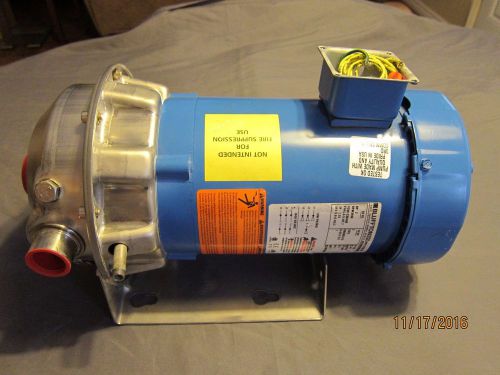 *new* goulds 1st1g5a6f npe  316l ss centrifugal water pump 1  x 1-1/4  x 6-1/8 for sale