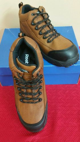 RB4444 Brown 4&#034; work shoe astm comp toe WR SF 10m mens new