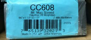 Kraft Tools SCREED CC608 8&#039; x 1-1/2&#034; x 3-1/2&#034; Magnesium Screed concrete cement