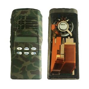 Camouflage Replacement Housing for Motorola HT1250 Limited-keypad Portable Radio