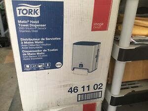 Tork Matic Hand Towel Roll Dispenser with Intuition Sensor 461102 Image Desig...