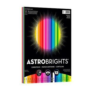 Colored Cardstock, 8.5&#034; x 11&#034;, 65 lb / 176 gsm, &#034;Spectrum&#034; 25-Color Assortment,