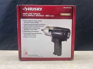NEW Husky High-Low Torque 1/2&#034; Impact Wrench 800FT-LBS 1003 097 313